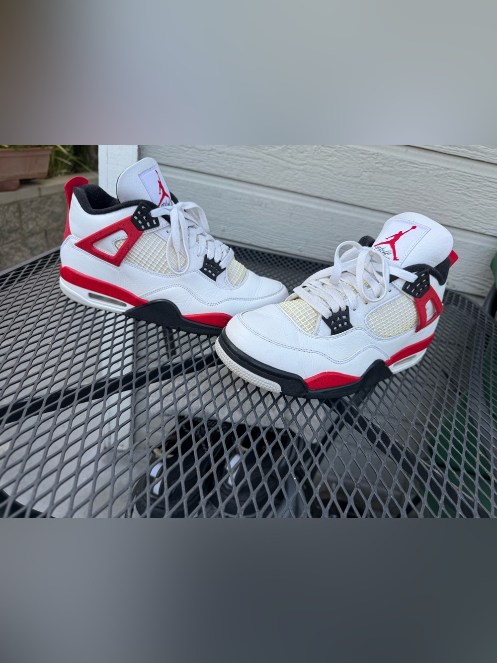 Jordan 4 Red Cement